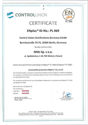 cert-dimplex Pellet DIMPLEX