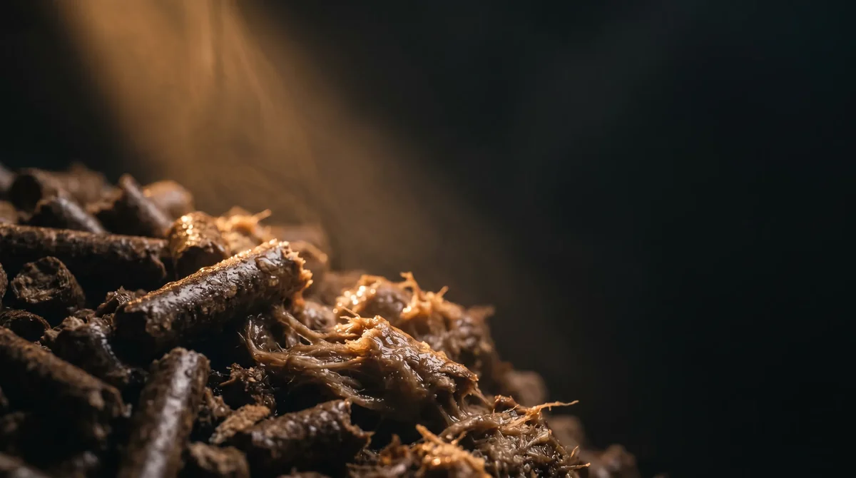 Pellet drzewny ENplus wchłaniający wilgoć - granulki pęcznieją i wracają do postaci trocin